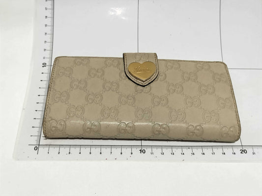 GUCCI Guccissima 203550 Heart Long Wallet