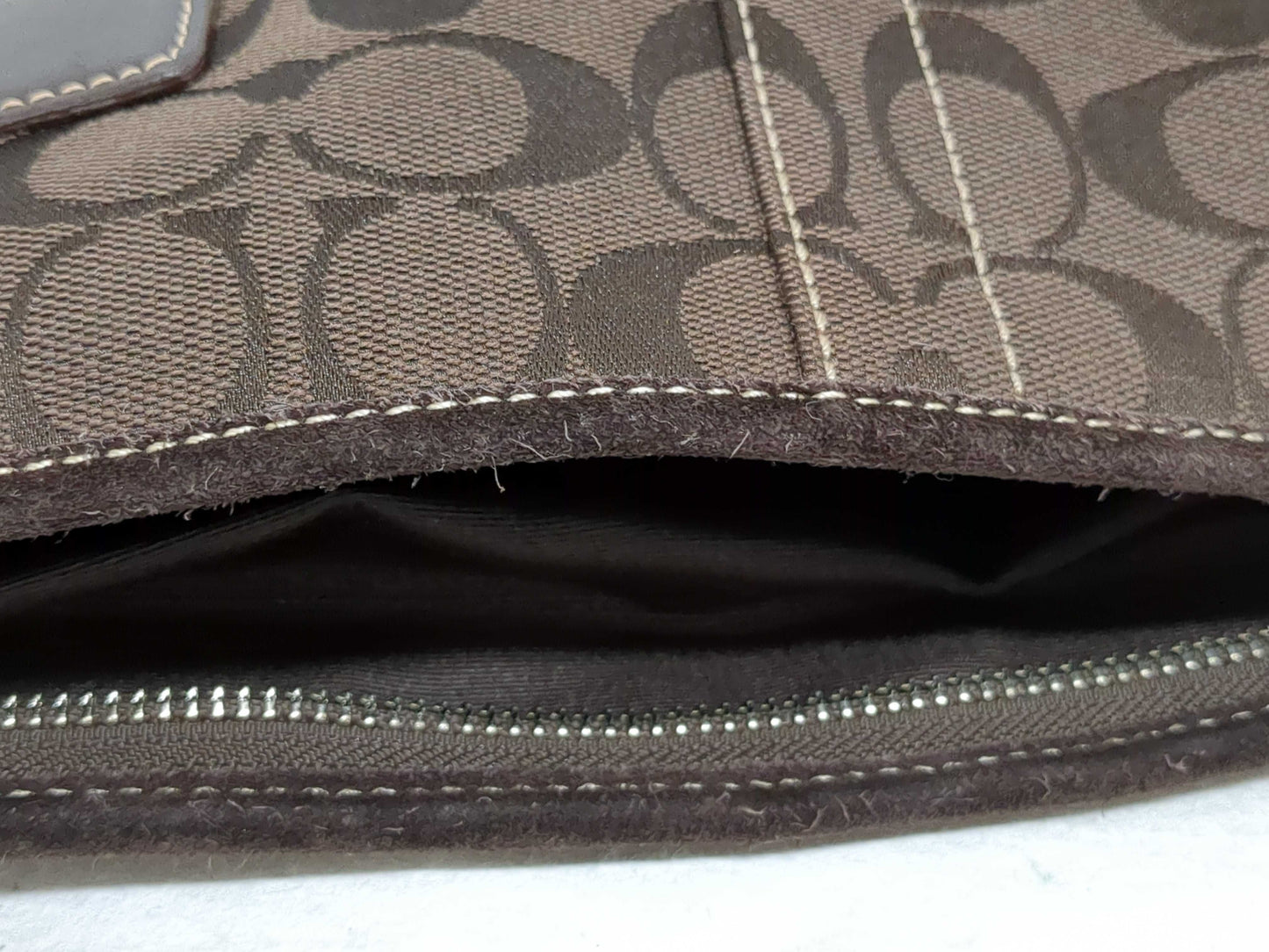 COACH Signature 3574 Shoulder Bag/13707 2-Piece Shoulder Bag Set