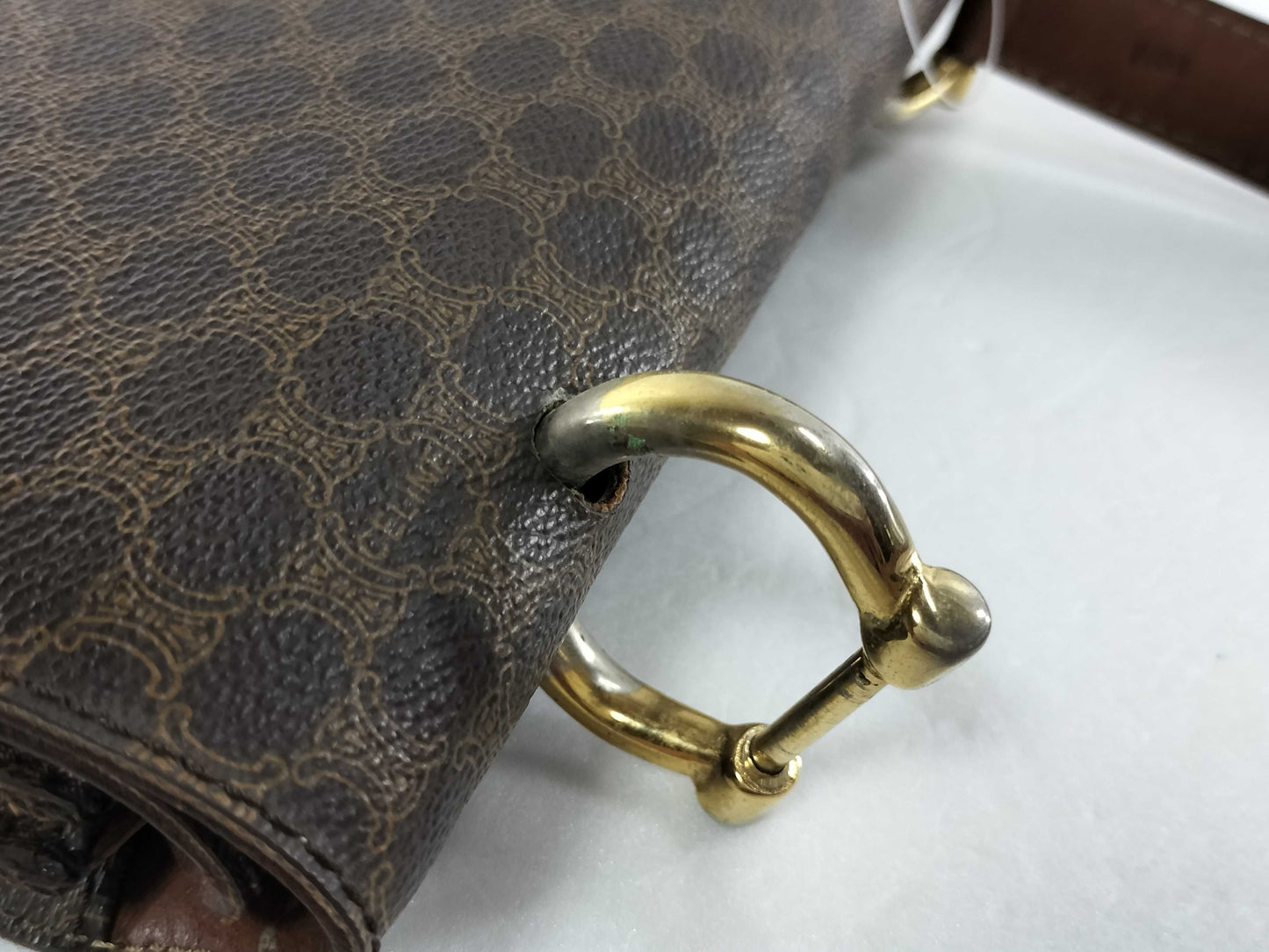 CELINE Flap Shoulder Handbag