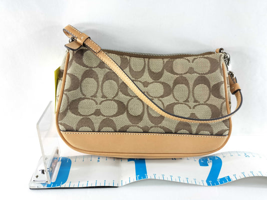 COACH Signature 6094 Acrylic Pouch