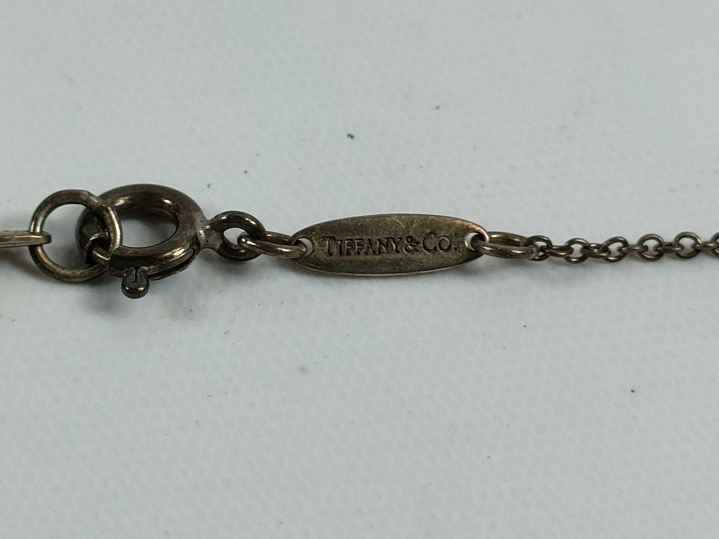 Tiffany & Co. Open Heart SV925 3.4g Necklace