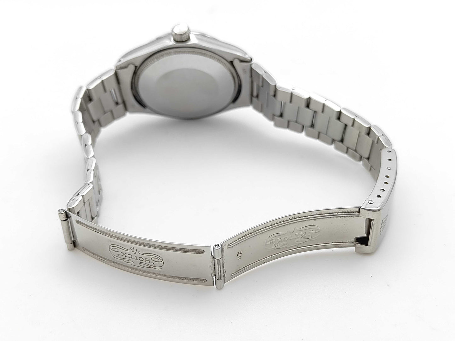 ROLEX 5500 2260315 Silver Dial Oyster Boys' Watch