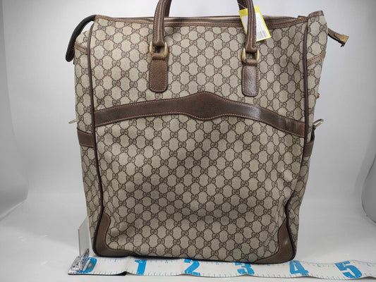 GUCCI GG Canvas GG 24 012 3635 Old Gucci Vintage Boston Bag