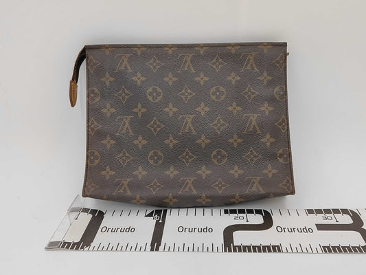 LOUIS VUITTON Monogram Poche Toilette 26 Second Bag