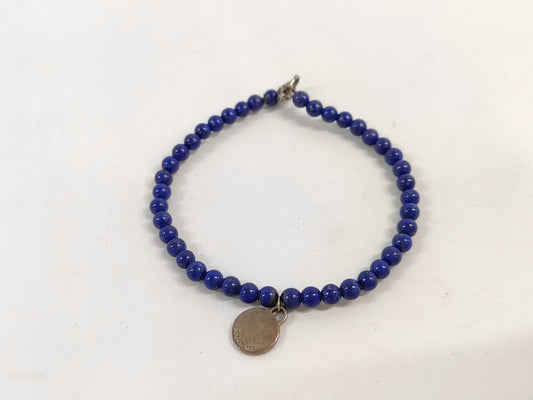 Tiffany & Co. SV925 Return to Lapis Lazuli Bracelet/Bangle