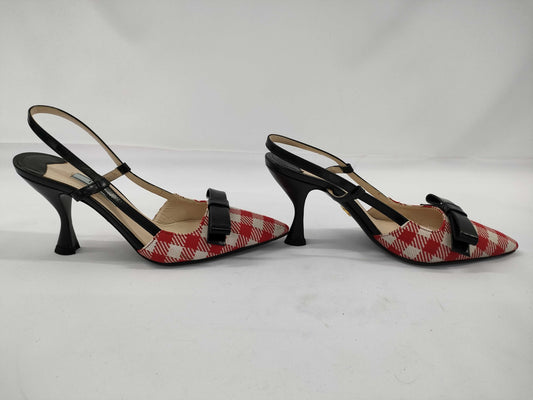 PRADA Checkered Pumps
