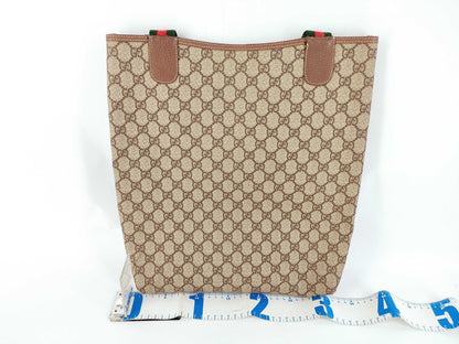 GUCCI GG Supreme Sherry Tote Bag