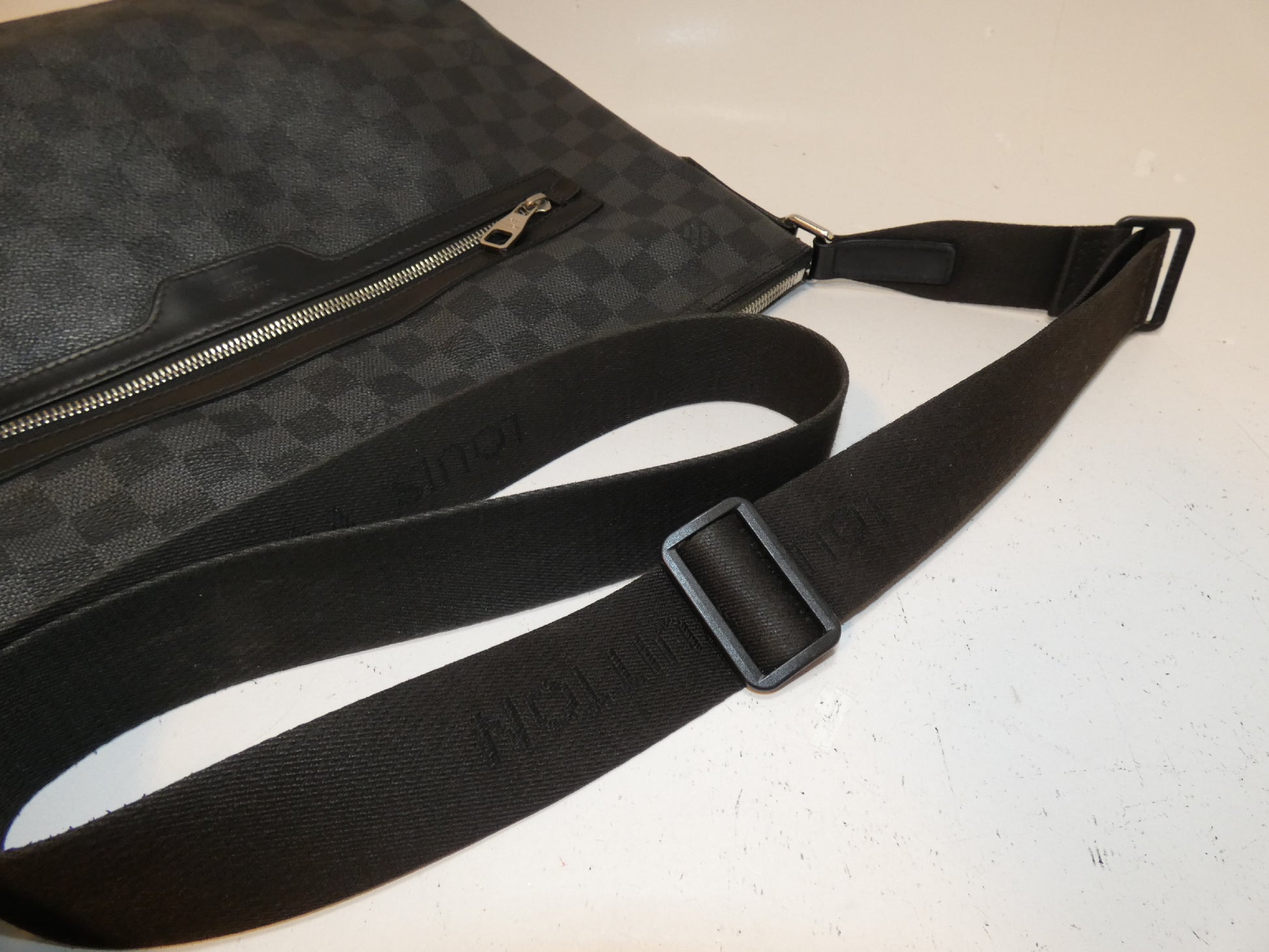 LOUIS VUITTON Mick Damier Graphite Shoulder Bag