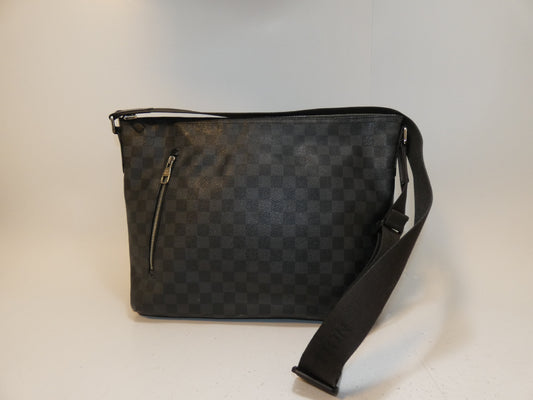 LOUIS VUITTON Mick Damier Graphite Shoulder Bag