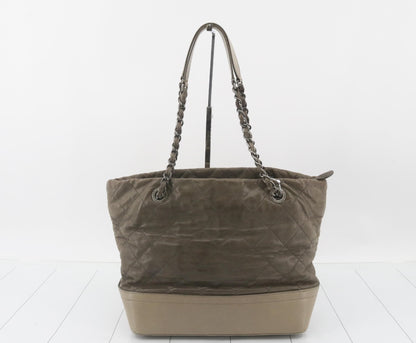 CHANEL Matrasse Lamb Chain Shoulder Bag with Seal 15 Series Tote Bag