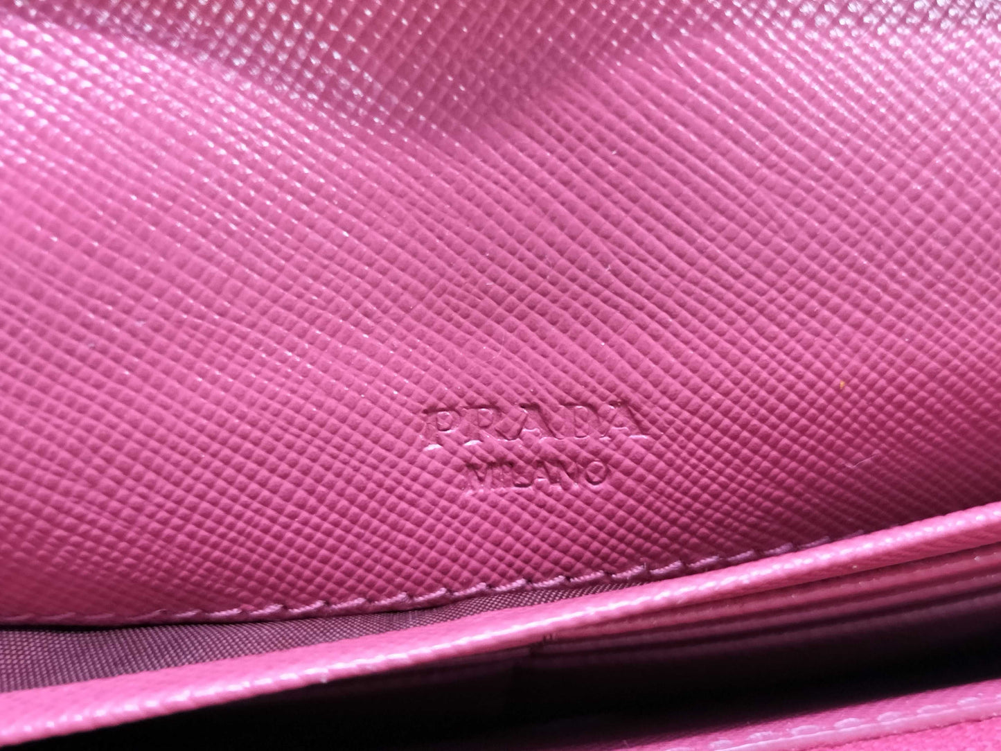 PRADA Prada Chain Wallet