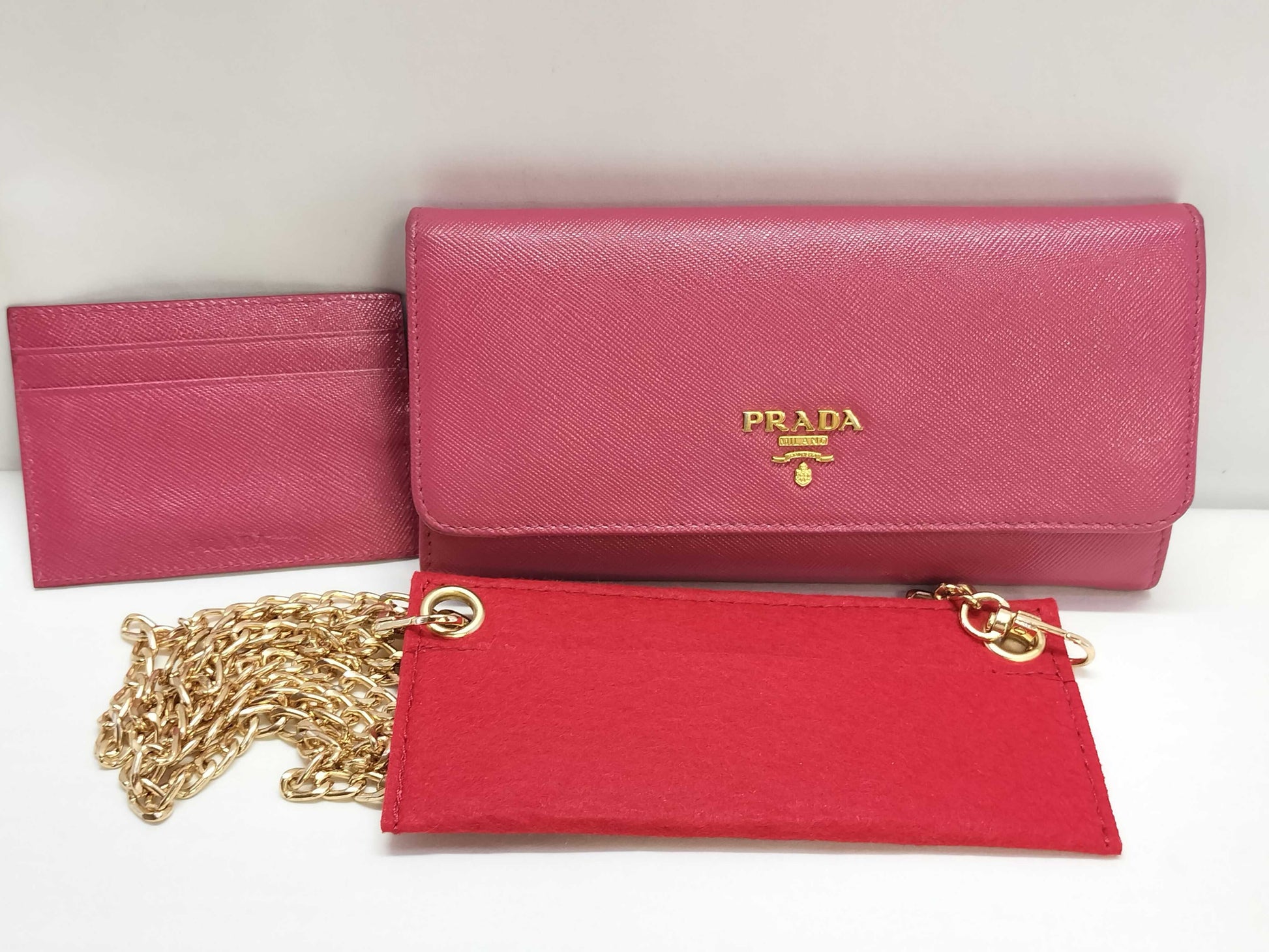 PRADA Prada Chain Wallet