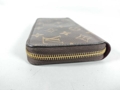 LOUIS VUITTON Louis Vuitton Monogram Zippy IC Tag Fuscher Long Wallet G Hardware