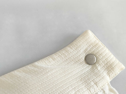 CHANEL Dress P40821W04662 #36 Cream x Gold