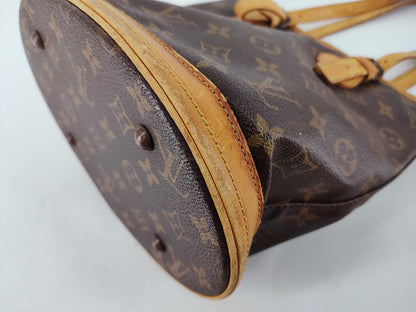 LOUIS VUITTON Louis Vuitton Bucket PM Pouch Tote Bag