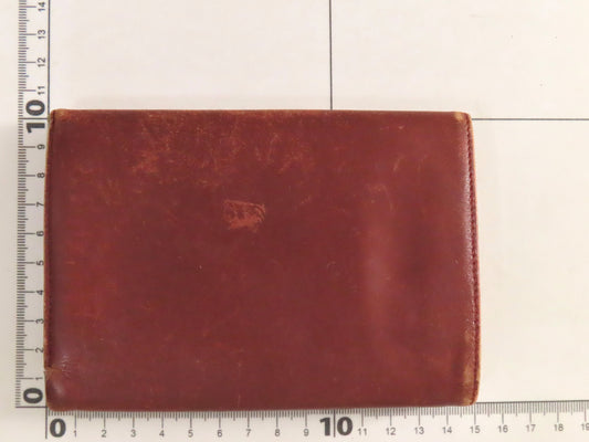 Cartier Must Line Leather Tri-fold Wallet, Bordeaux