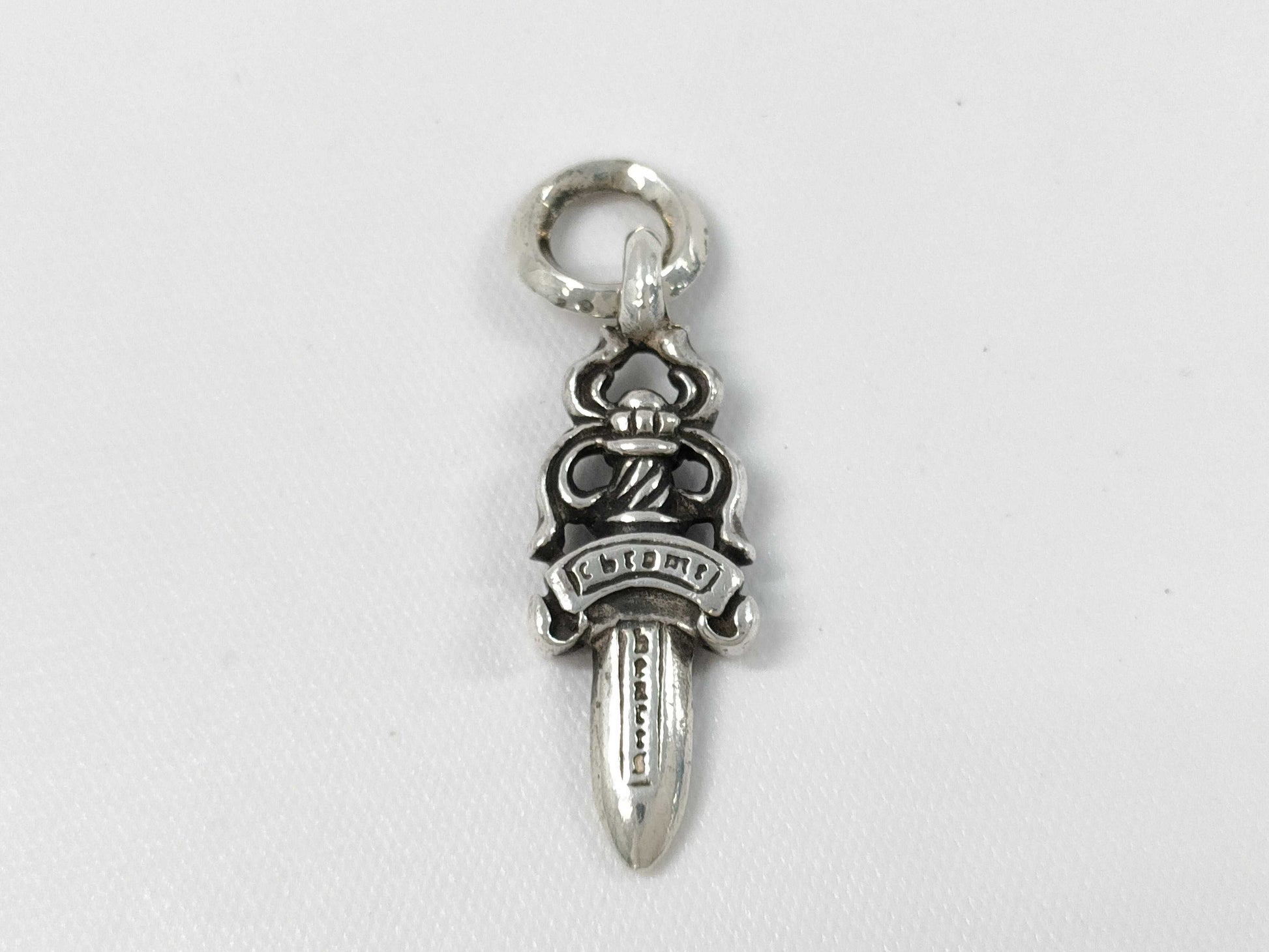 CHROME HEARTS Dagger Charm Pendant with Guarantee