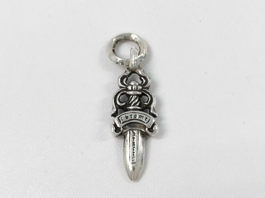 CHROME HEARTS Dagger Charm Pendant with Guarantee