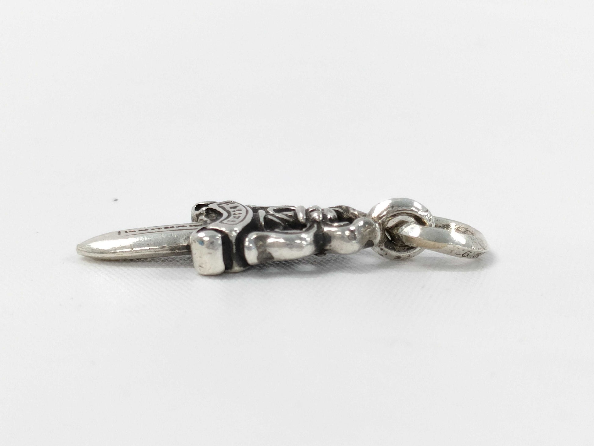 CHROME HEARTS Dagger Charm Pendant with Guarantee