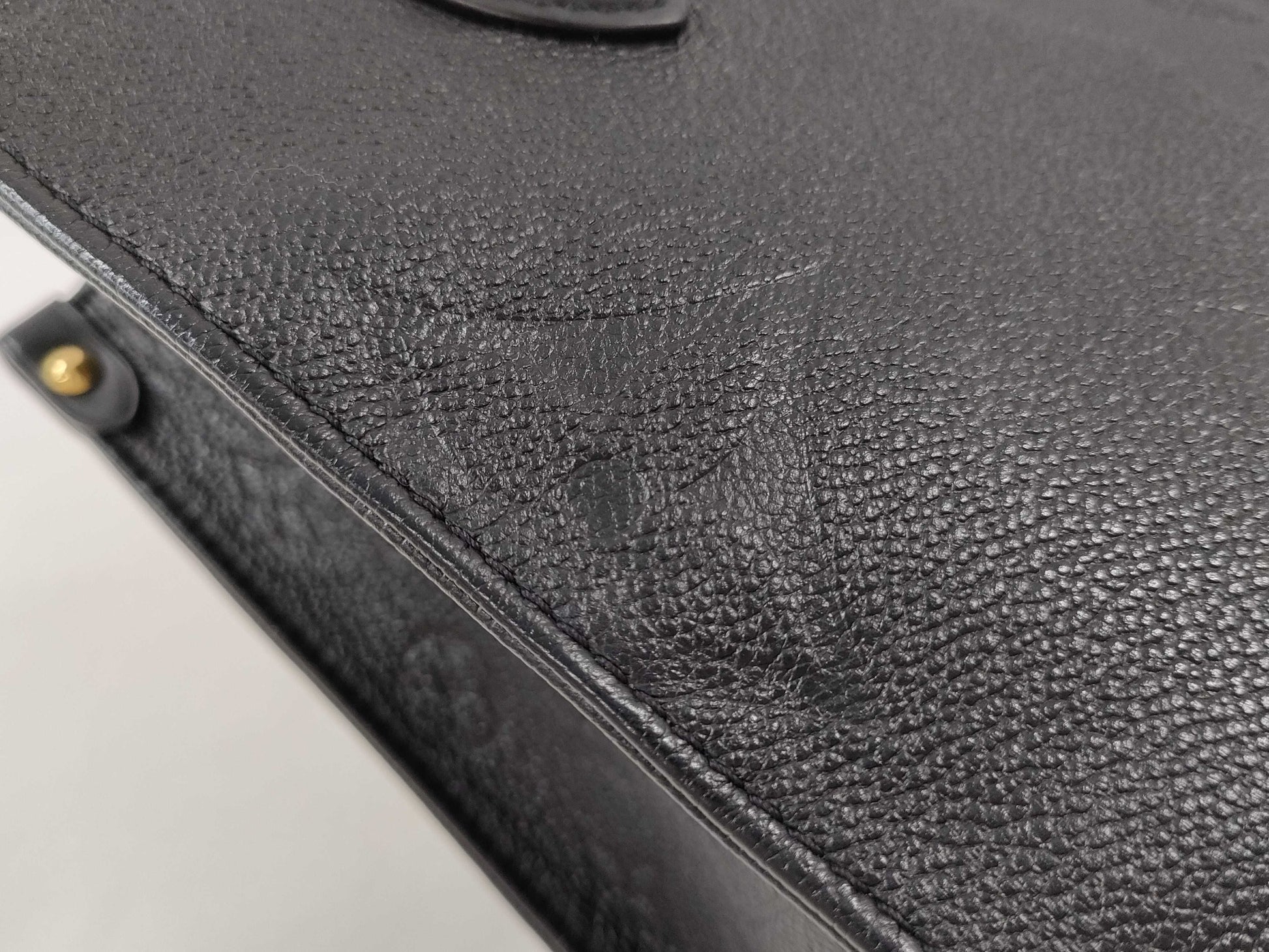 LOUIS VUITTON M45653 Empreinte On-the-Go PM Noir Handbag