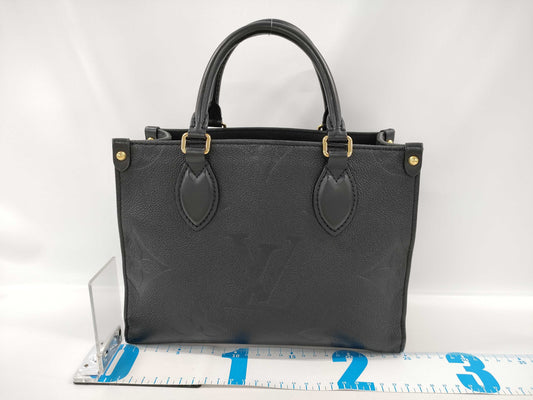LOUIS VUITTON M45653 Empreinte On-the-Go PM Noir Handbag