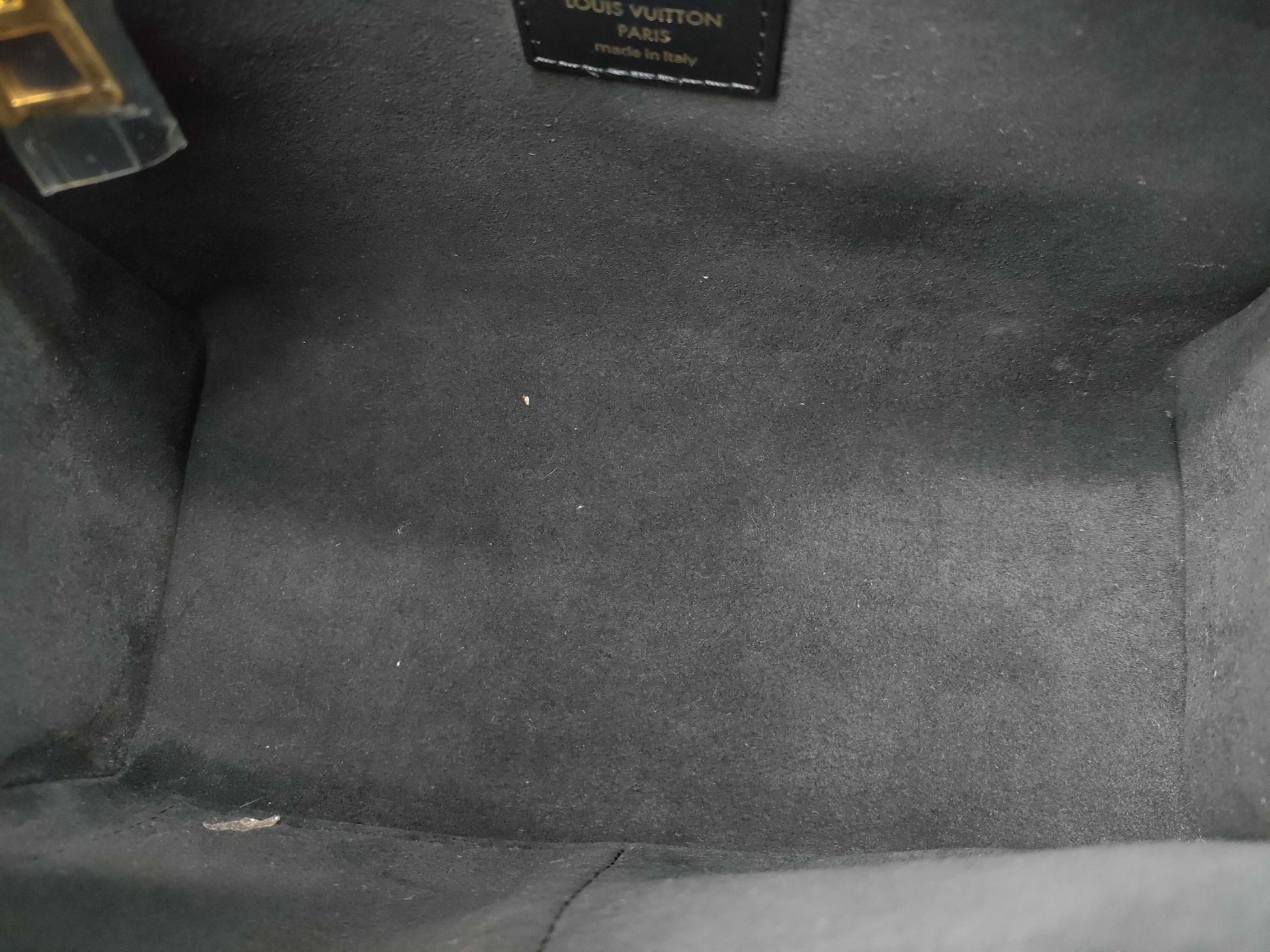 LOUIS VUITTON M45653 Empreinte On-the-Go PM Noir Handbag