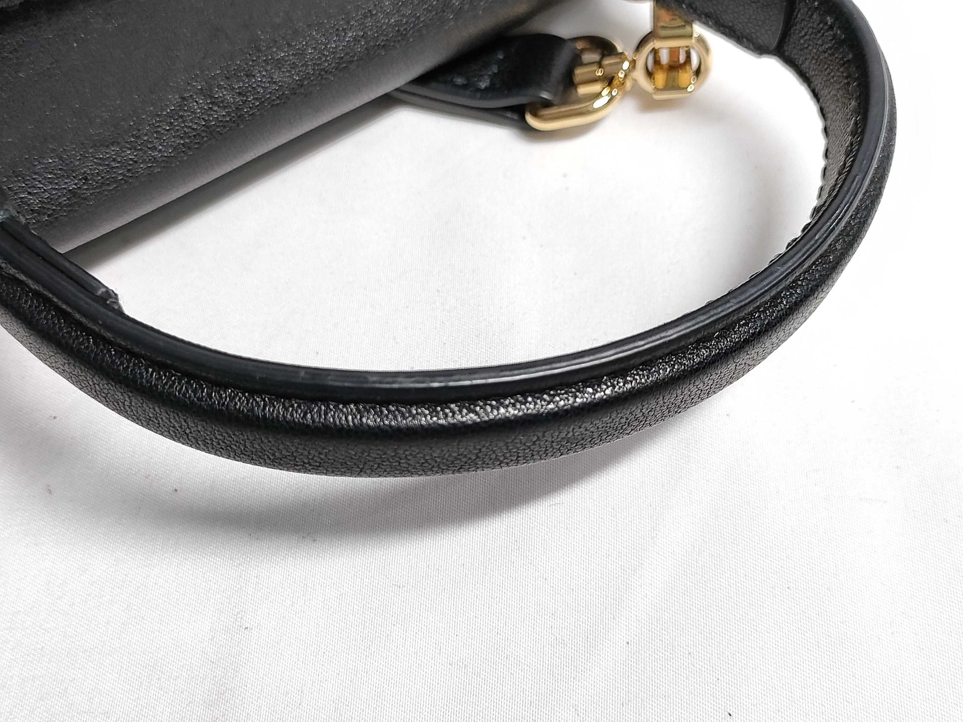 GUCCI Blondie Top Handle Bag 744434 Leather Shoulder Bag Handbag
