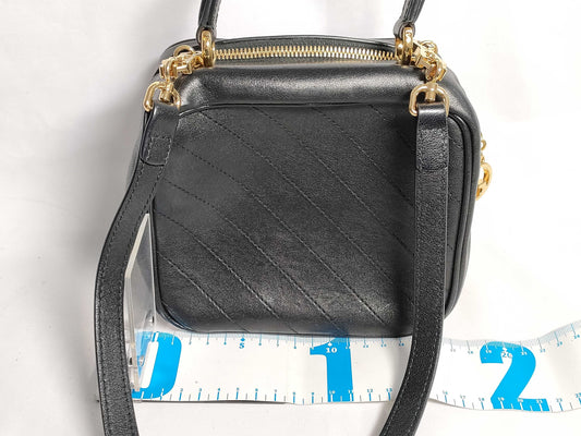 GUCCI Blondie Top Handle Bag 744434 Leather Shoulder Bag Handbag