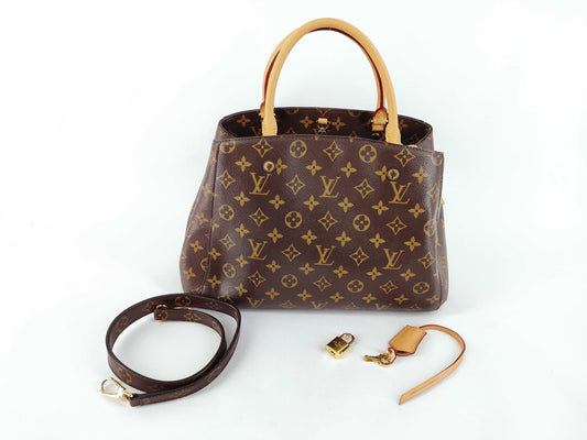 LOUIS VUITTON Louis Vuitton Montaigne Bag Handbag