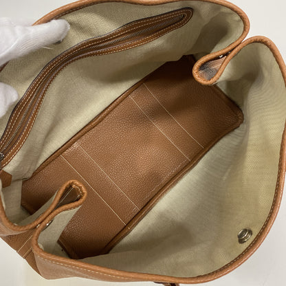 HERMES Garden Party PM Tote Bag, Country Brown, Women's Handbag