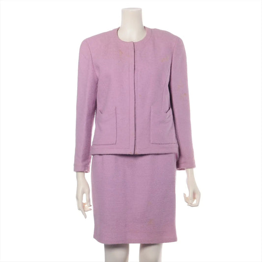 CHANEL Coco Button Wool Set, Size 38, Other Apparel