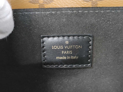LOUIS VUITTON Metis MM Pochette Handbag, Brown PVC Coated Canvas with Gold Hardware, M44876 FO0169, Shoulder Strap, Dust Bag