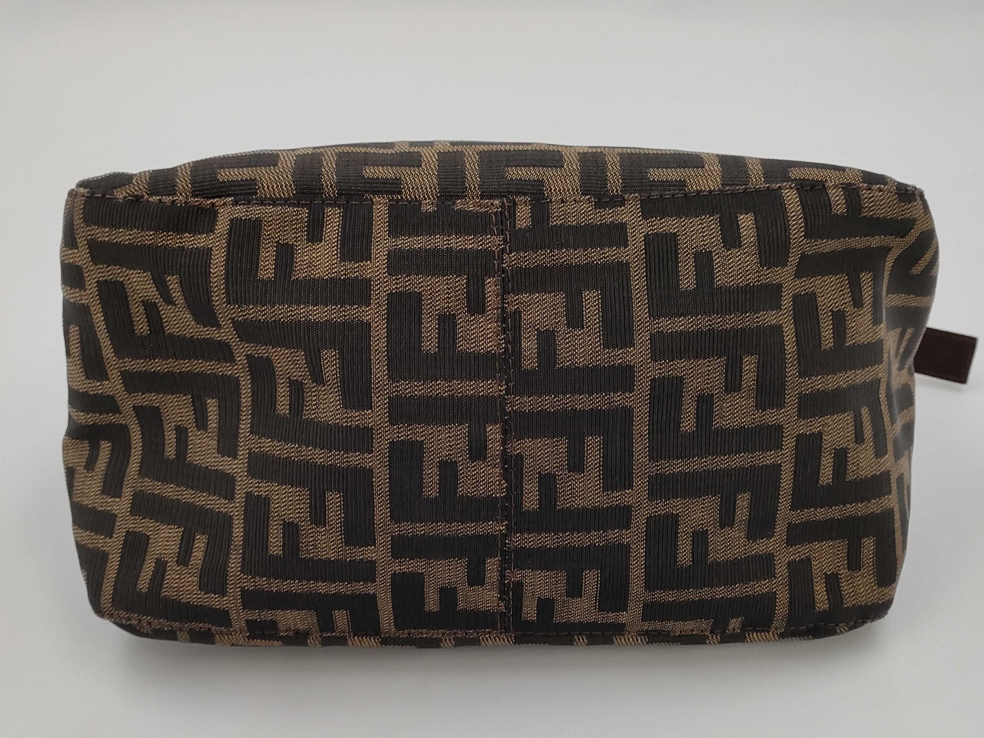 FENDI Zucca Mamma Bucket Handbag
