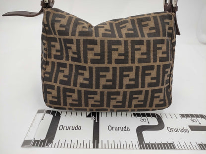FENDI Zucca Mamma Bucket Handbag