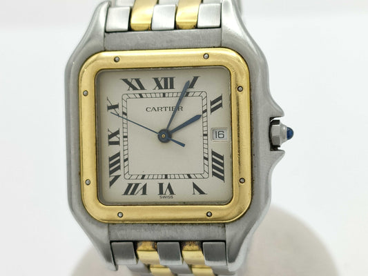 Cartier Santos 187957 05767 Quartz 2-row Unmoving Boys' Watch