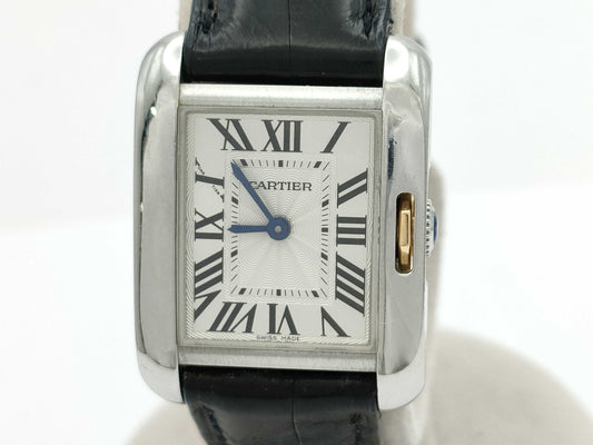 Cartier Tank Anglaise SM 3485 195888SX Quartz Unmoving Women's Watch