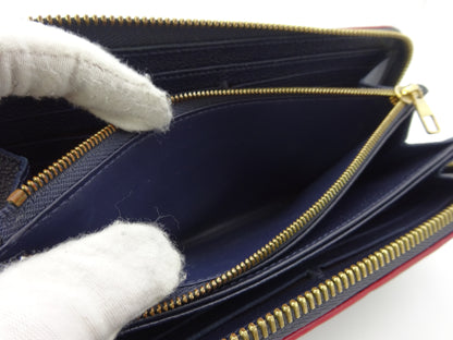 LOUIS VUITTON Monogram Empreinte Zippy Wallet