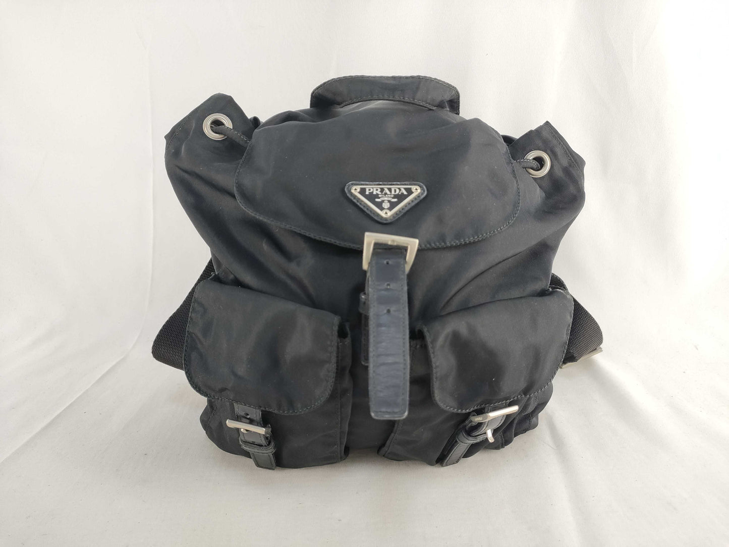 PRADA Nylon x Leather Backpack