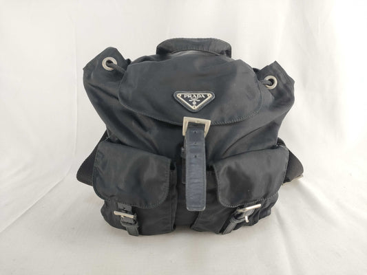 PRADA Nylon x Leather Backpack