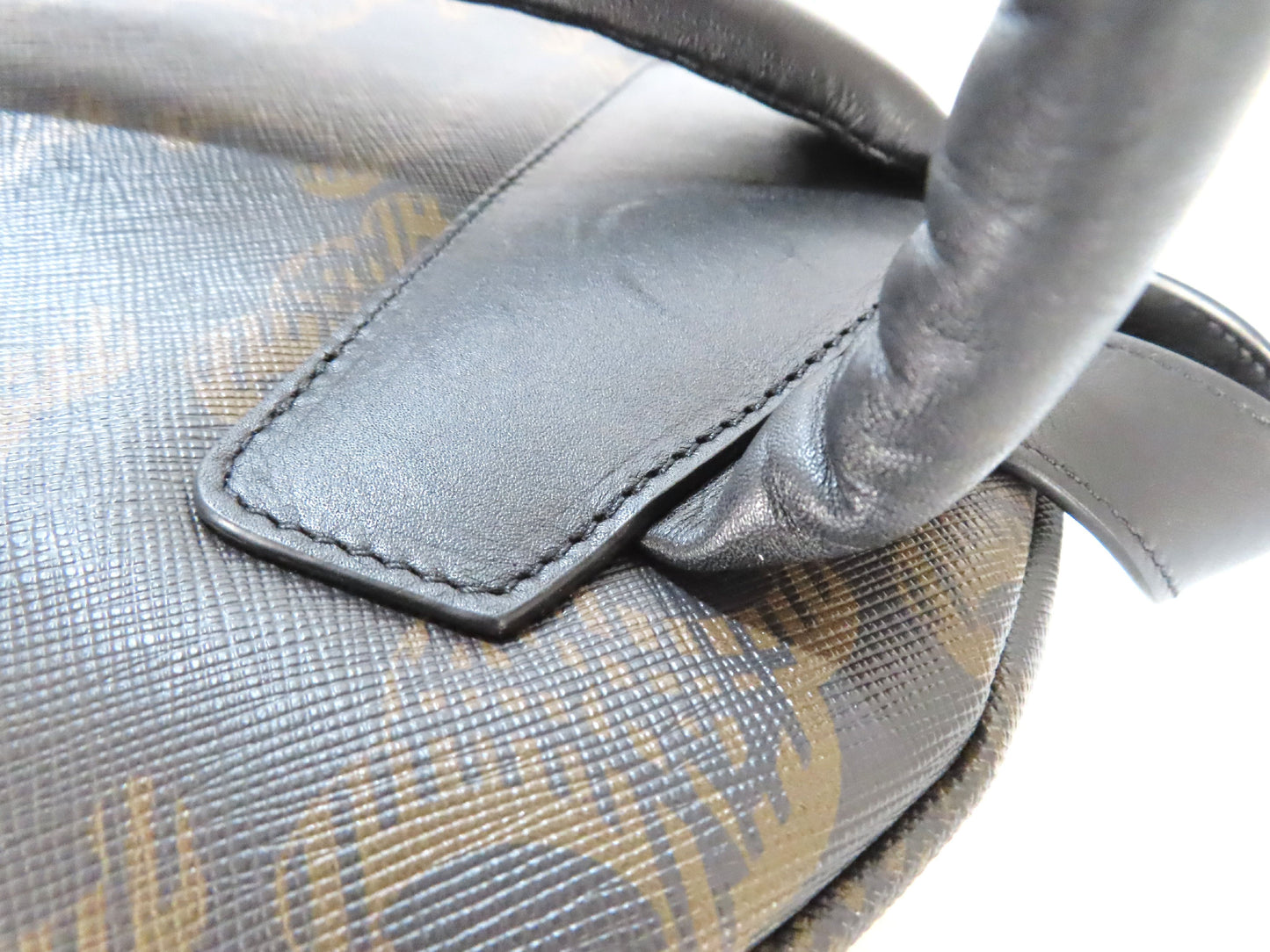 CELINE Medium Backpack / Triomphe Canvas XL Black Rucksack 188382EOI.38SI