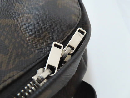 CELINE Medium Backpack / Triomphe Canvas XL Black Rucksack 188382EOI.38SI