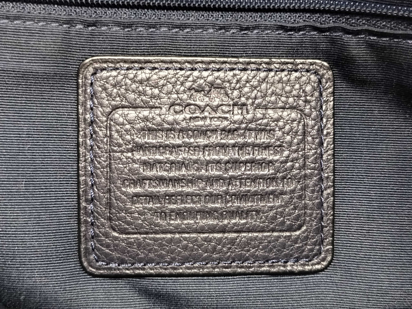 COACH leather handbag F36675