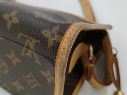 LOUIS VUITTON Popincourt Long Monogram Shoulder Bag M40008