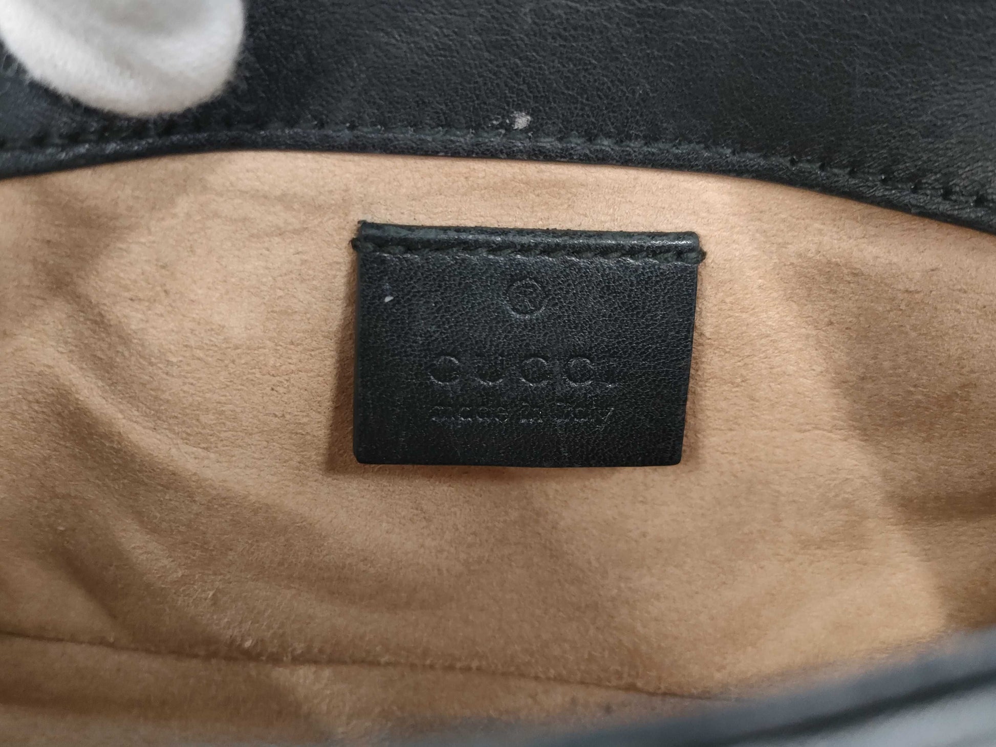 GUCCI 476433 GG Marmont Leather Shoulder Bag