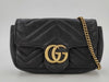 GUCCI 476433 GG Marmont Leather Shoulder Bag