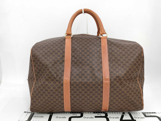 CELINE Macadam PVC Triomphe Boston Bag