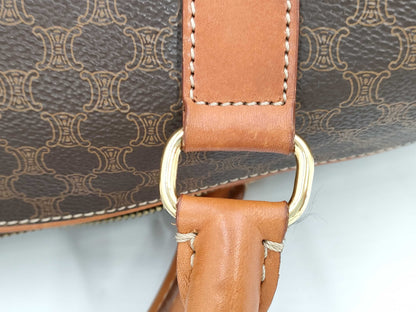 CELINE Macadam PVC Triomphe Boston Bag