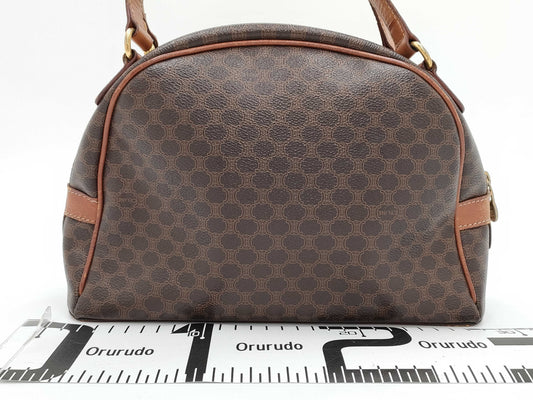CELINE Macadam PVC Triomphe Handbag