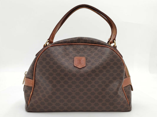 CELINE Macadam PVC Triomphe Handbag