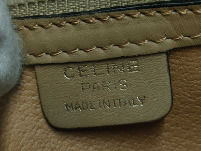 CELINE Stitched Leather Camera Shoulder Bag